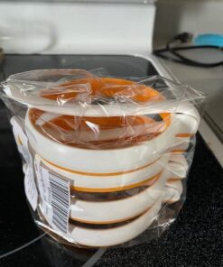 STIRLEX 4-inch Silicone Fried Egg Rings Set, 4-pack, Round Mold for Pancakes, Breakfast Sandwich, Nonstick 43 51BCRGGpfxL