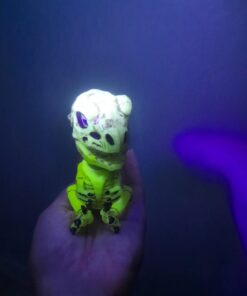 WowWee Untamed Skeleton Raptor by Fingerlings – Gloom (Sand) – Interactive Collectible Dinosaur 22 51BF0J16y1L