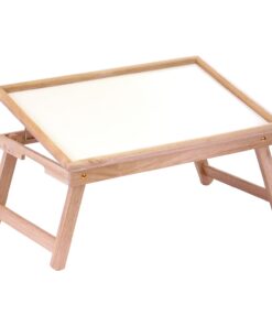 Alternative view of Winsome Wood Ventura Bed Tray, Natural/wht 24.66"W x 9.22"H x 13.94"D