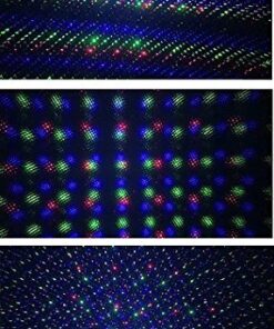 LedMAll® Remote Controllable RGB Moving Firefly Laser Outdoor Garden Lights Projector Red, Green and Blue 11 51BJYG3z68L