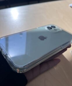 Miracase Glass Series for iPhone 12/12 Pro - Full-Body Rugged Protective Case with Built-in 9H Tempered Glass Screen Protector and Camera Lens Protector - Crystal Clear 16 51BQa PVL L