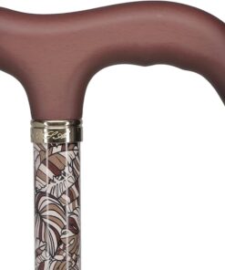 Bahama Leaf Adjustable Derby Walking Cane with Engraved Collar 10 51BQc8QXlL