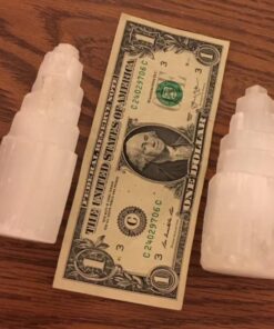 The Chrysalis Stone | Selenite Skyscraper | 4'' Tall | 1pc | Crystals and Healing Stones, Spiritual Gifts for Women, Reiki, Chakra, Yoga, Meditation Accessories 28 51BTOU8uwGL