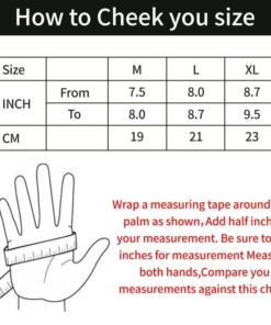 FXC Touch Screen Full Finger Motorcycle Leather Gloves Men's Premium Protective Motorbike Large 29 51BVJtjdgL