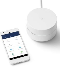 Google WiFi system, 3-Pack - Router Replacement for Whole Home Coverage (NLS-1304-25),White Google Wifi (2016 model) 3 Pack 42 51BVKIhcQIL