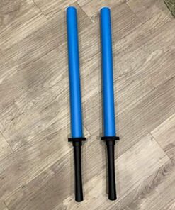 Blue Fushion 35" Set of 2 Blue Foam Bokken Swords w/Black Plastic Handle 6 51BW8tzzFaL