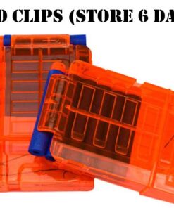 Tactical Vest Accessories Set for Nerf N-Strike Elite Series with 20 Refill Darts, 2 Quick Reload Clips, Wrist Ammo Holder, Safety Glasses, and Tube Mask 12 51BXC1XVeoL