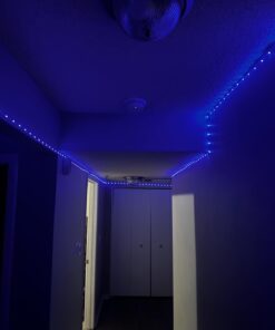 Nexillumi 100 ft LED Lights for Bedroom with Remote Color Changing LED Strip Lights 100FT 38 51BbCzokTaL