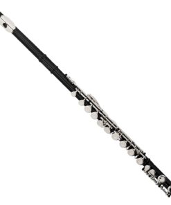 Alternative view of ﻿Mendini By Cecilio Flutes - Closed Hole C Flute For Beginners, 16-Key Flute with a Case, Stand, Lesson Book, and Cleaning Kit, Musical Instrument for Kids, Black Flute