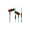 Symphonized DRM Premium Genuine Wood in-Ear Noise-isolating Headphones with Mic (Green/Blue) Green/Blue 15 51Bg69SJbvL