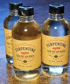 100% Natural Pure Gum Spirits of Turpentine 4 Ounce Bottle 15 51BjS9V6jOL