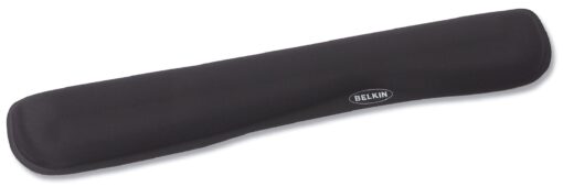 Belkin WaveRest Keyboard Wrist Support - Gel Wrist Pad - Desk Pad - Keyboard Wrist Rest - Wrist Pad For Keyboard - Keyboard Pad With Wrist Support - Ergonomic Computer Pad - Black Black (for Keyboard) Mouse Pad