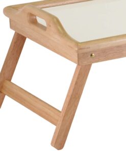 Winsome Wood Sherwood Bed Tray, Natural and white top 21 51BkEnzt2SL