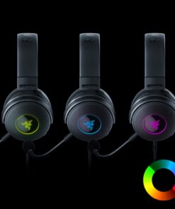 Docooler V3 RGB Premium Gaming Headset Wired USB Gaming Headset with Omni-Directional Microphone, Detachable HyperClear Cardioid Mic 50mm Driver Unit Black PS5/PS4 Compatibility 11 51BlcGF wL