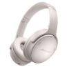 Bose QuietComfort 45 Wireless Bluetooth Noise Cancelling Headphones, Over-Ear Headphones with Microphone, Personalized Noise Cancellation and Sound, White Smoke