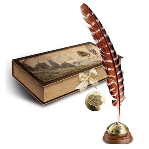 The Noble Collection Harry Potter Hogwart's Writing Quill with Stand