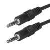 Monoprice Audio/Stereo Cable - 3.5mm(1/8") AUX, Male to Male TRS Plug, Molded Strain Relief Boots, 12 Feet, Black 78 51BxSmp6OaL