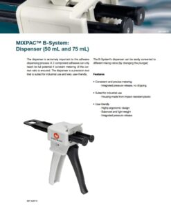 MixPac DMA50 Dispensing Gun Kit for 50ml Epoxy & Adhesive Cartridges (1:1 & 2:1 Ratios) 14 51BzQtcXHML