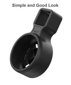 MTSmart Outlet Wall Mount Stand for Home Speakers (Dot 3rd Generation),Holder Hanger Bracket Case for Home Voice Assistants, Space Saving Accessories Without Messy Wires or Screws (1 Pack, Black) 1 Pack 12 51BzyXRuUJL