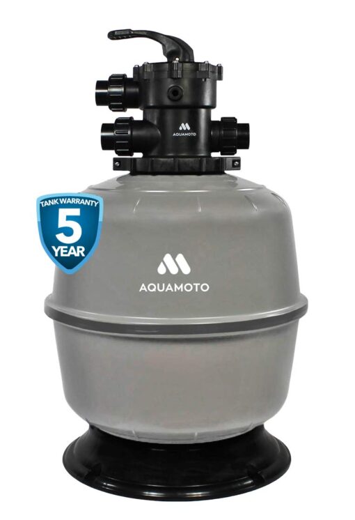 Aquamoto Nanowave 20" Sand Filter with 1-1/2" Valve 20" for pools up to 14,000 gallons