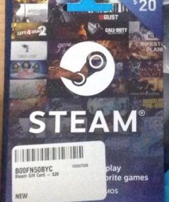 Valve Steam Gift Card - $20 $20 Gift Card 11 51C3gmIoXyL