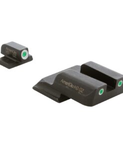 AMERIGLO Classic Tritium Sight Set, Compatible with Smith & Wesson M&P | Green Tritium Front & Rear 3-Dot Night Sights with White Outlines S&W M&P Shield (Excluding EZ Series) 6 51CEaNAKWL