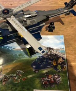 LEGO Jurassic World Blue's Helicopter Pursuit 75928 Building Kit (397 Pieces) 53 51CFyOVvPwL