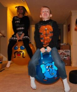 WALIKI Hopper Ball for Kids| Hippity Hop | Jumping Hopping Therapy Ball | Birthday Gift | Blue | Ages: 3-6 | 18"/45CM Ages: 3-6 (18"/45CM) 27 51CGUv7 rWL