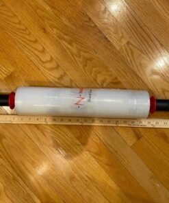 Stretch Wrap Roll with Handle 15” x 1000Ft – 80 Gauge – Heavy Duty Plastic Shrink wrap Roll with Rotating Handles for Pallet Wrap Film - Plastic Wrap for Moving Supplies - Shrink Wrap for Moving, 15 Inch 20 51CHDA2d71L