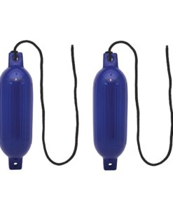 Extreme Max 3006.7207 BoatTector Inflatable Fender Value 2-Pack - 6.5" x 22", Blue 6.5" x 22" 17 51CJaCiVVCL