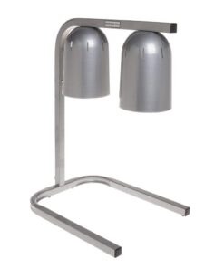 Alternative view of Nemco 6000A-2 Two Bulb Freestanding Heat Lamp - 120V 24" Multicolor