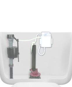 Fluidmaster 8300 Flush 'n Sparkle Automatic Toilet Bowl Cleaning System with Bleach Cartridge, 1 Count (Pack of 1) ( Packaging May Vary) Bleach Cleaning Kit 23 51CMByZ9TL