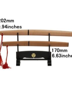 TAKUMITOUBOU Mini Japanese Samurai Sword Letter Opener,8"&6.7" with Stand,310-MAMETACHI 11 51CRPO3CkjL