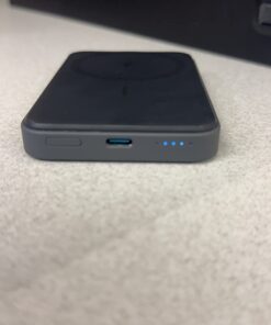 Anker Magnetic Battery (MagGo), 5,000 mAh Foldable Magnetic Wireless Portable Charger and USB-C for iPhone 15/15 Plus/15 Pro/15 Pro Max, iPhone 14/13 Series (Interstellar Gray) Interstellar Gray 73 51CSZRK8dcL