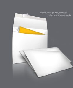 Amazon Basics A9 Blank Invitation Envelopes with Peel & Seal Closure, 5-3/4 x 8-3/4 Inches, White - Pack of 100 27 51CTHRS8jfL