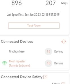 Gryphon Tower Super-Fast Mesh WiFi Router – Advanced Firewall Security, Parental Controls, and Content Filters – Tri-Band 3 Gbps, 3000 sq. ft. Full Home Coverage per Mesh Router 1 Pack AC3000 43 51CUAT6ujnL