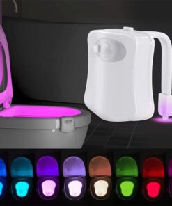 Alternative view of Best Light Motion Activated Toilet Night Light Plastic Toilet Nightlight