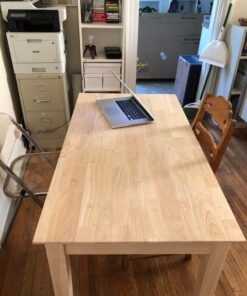 International Concepts Basic Desk with Drawer, Unfinished 67 51CbhB2x 2L