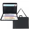 Creative Inspirations Durable Nylon Artist Art Portfolio Tote Carries Drawings Sketch Pads Books Canvas Frames Sizes Up To 20"x26" 20" x 26" x 3" 46 51Ccdd3253S