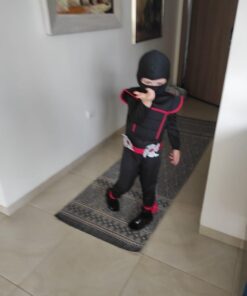 Stealth Toddlers Ninja Costume Large (4-6) Black Standard Packaging 24 51Ci1hz0CSL