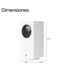 Wyze Cam 1080p Pan/Tilt/Zoom Wi-Fi Indoor Smart Home Camera with Night Vision, 2-Way Audio, Works with Alexa & the Google Assistant, White - WYZECP1 Wyze Cam Pan 47 51Cjk3Ew6 L