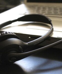 Plantronics PL-CS520 Binaural Wireless Headset System, Black/Silver Single 11 51Cl88KJnyL