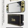 PDP Gaming Zelda Collector's Edition Play and Protect Screen Protection and Skins Screen Protector, Console Skin, 2 Joy Con Skins: Zelda - Nintendo Switch