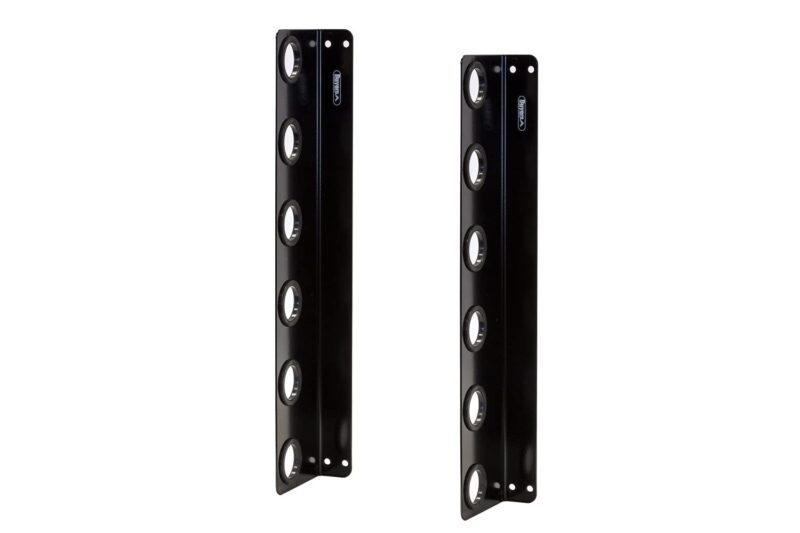 Catalog 1 Buyers Products LT37 Hand Rack for Enclosed Landscaping Truck Trailers & Garage or Shed Walls Holds 6 Tools for Shovels, Rakes, Hoes, Heavy Duty Steel, Oversize, Black