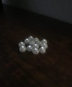 Amy Basic (100 Pcs White Round Led Flash Ball Lamp for Paper Lantern Balloon Party Wedding,Party Birthday and Festival Decorative Lights 28 51CzRNra48L