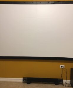 Elite Screens Yard Master 2, 110-INCH Outdoor Projector Screen with Stand 16:9, 8K 4K Ultra HD Fast Fold Portable Movie Screen Foldable Easy Snap On Cinema Theater, OMS110H2 16:9 Aspect Ratio Front Projection 42 51D03AdkdcL