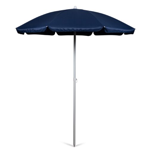 ONIVA - a Picnic Time Brand Outdoor Canopy Sunshade Beach Umbrella 5.5' - Small Patio Umbrella - Beach Chair Umbrella, (Navy Blue),822-00-138-000-0 Navy Blue