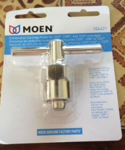 Moen 104421 Cartridge Puller for 1200, 1222 and 1225 Single Handle Cartridges, Plumbing Tool for replacing Sink Faucet Cartridge N/A or Unfinished 18 51D7RIzmPyL