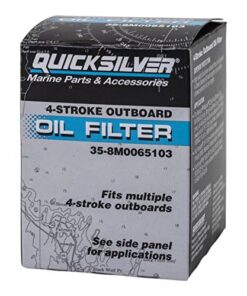 Quicksilver 8M0065103 Oil Filter for Mercury and Mariner 4-Stroke Outboards 25-115 Hp 7 51DAfhYPnL