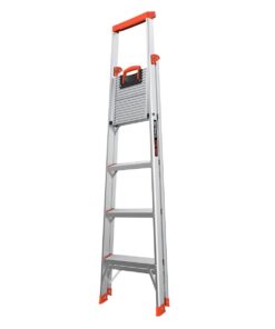 Little Giant Ladder Systems Flip N Lite 6 Foot 300 Pound Capacity Aluminum Lightweight Slim Stepladder Ladder 45 51DJQnmjKnL